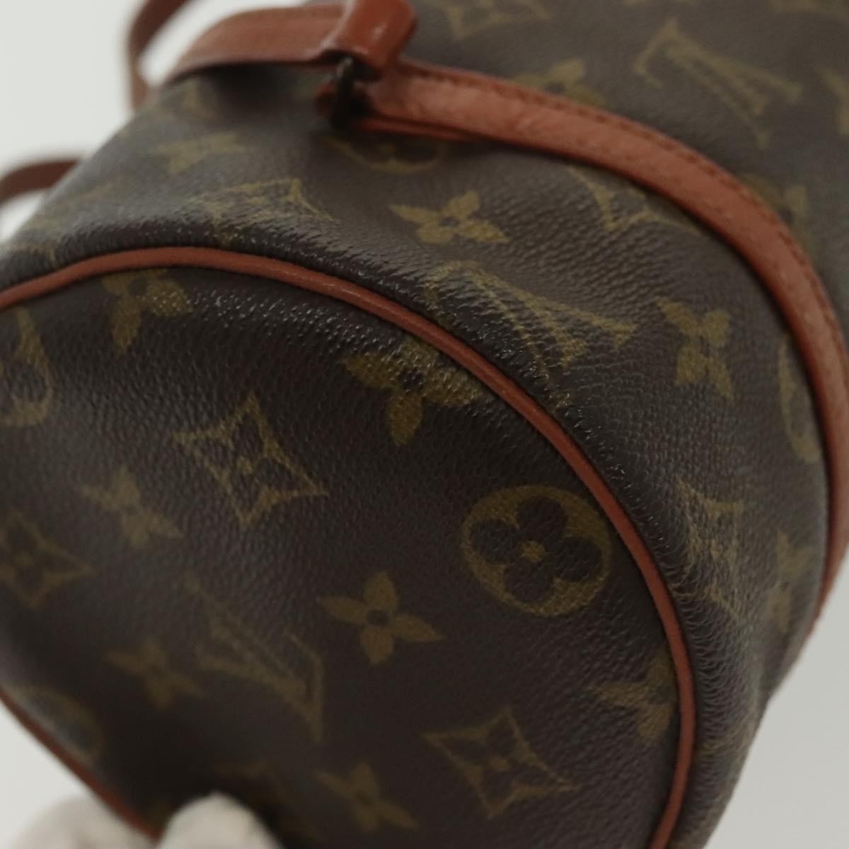 Louis Vuitton Papillon Handbag Monogram Canvas, BROWN, CANVAS, Handbag