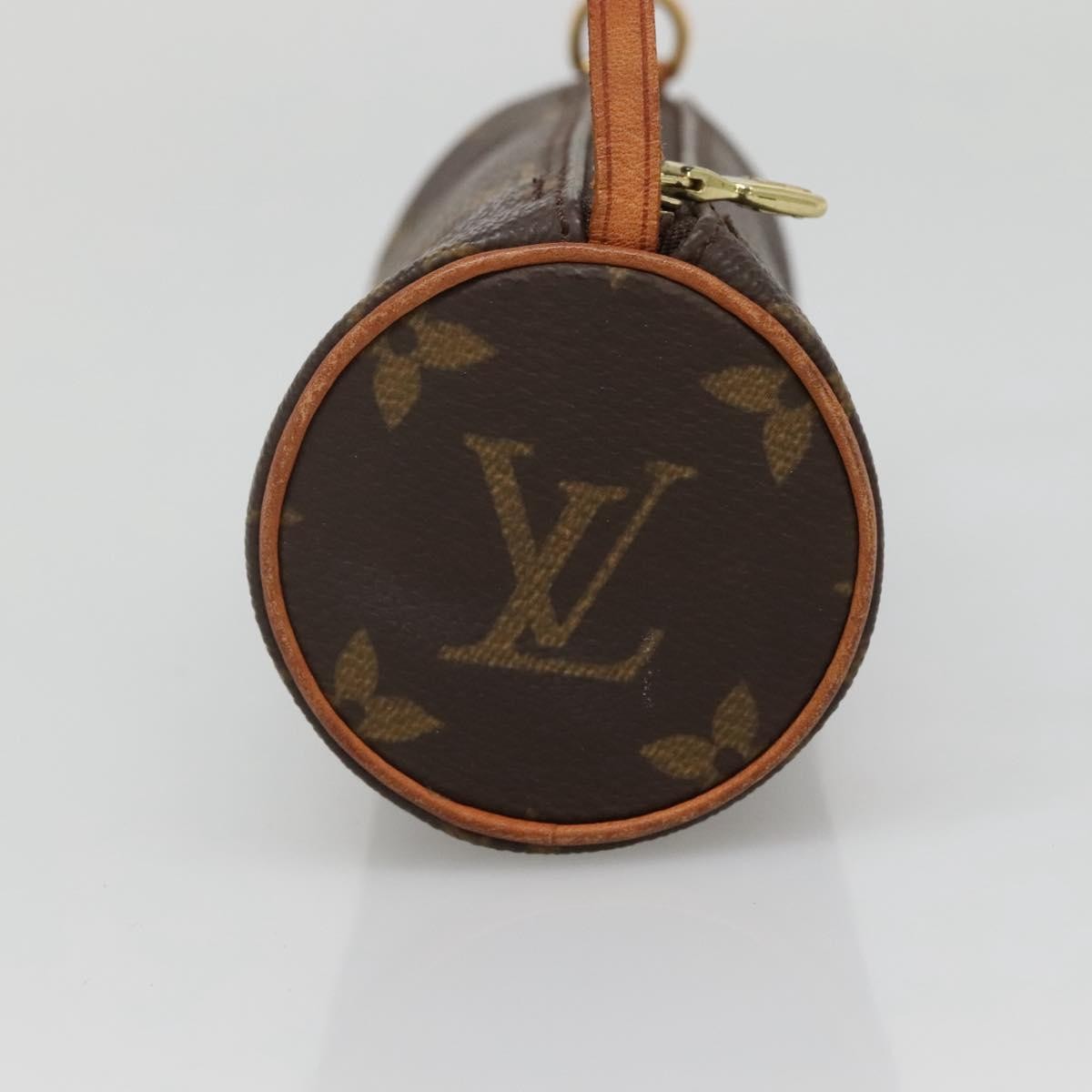 Louis Vuitton Papillon Pochette Monogram Canvas, BROWN, CANVAS, Clutche & pouche