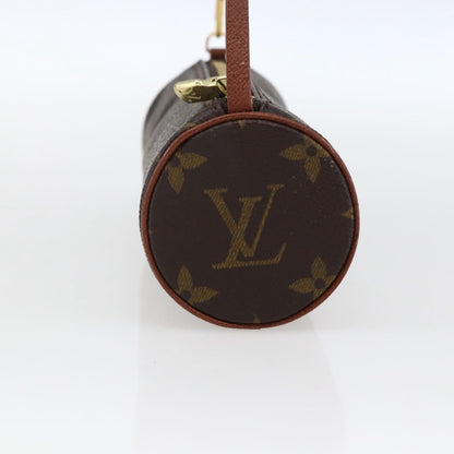 Louis Vuitton Papillon Pochette Monogram Canvas, BROWN, CANVAS, Clutche & pouche