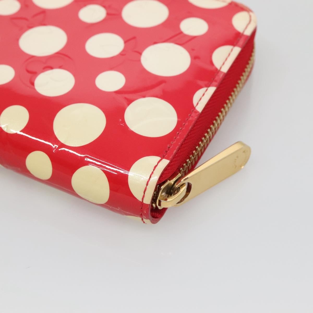 Louis Vuitton Yayoi Kusama Wallet Monogram Patent, RED, PATENT_LEATHER, Wallets