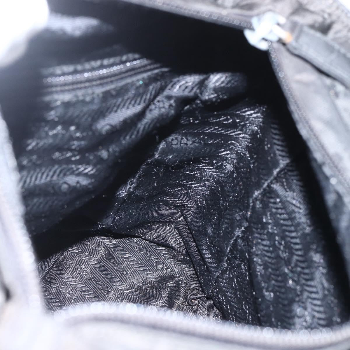 Prada Vintage Tote Tessuto, Black, Nylon, Tote Bag