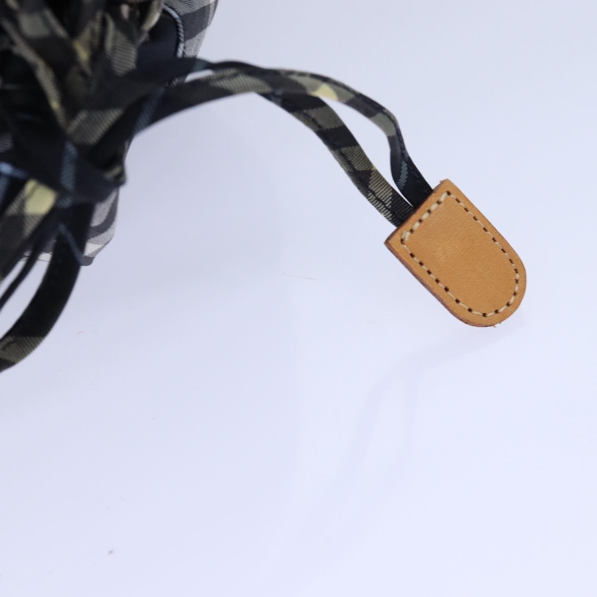 Burberry Nova Check Blue Label Nylon, Black, Nylon, Clutch