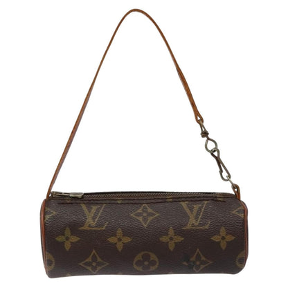 Louis Vuitton Papillon Pochette Monogram Canvas, BROWN, CANVAS, Handbag