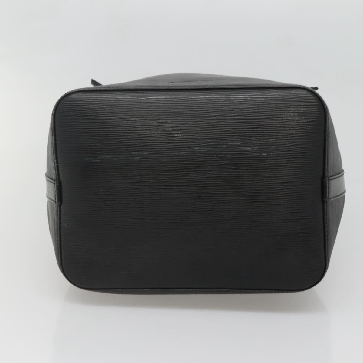 Louis Vuitton Petit Noe Handbag Epi Leather, BLACK, LEATHER, Handbag