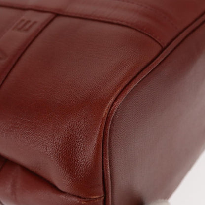 Givenchy Vintage Tote Bag Leather, BROWN, LEATHER, Tote bag