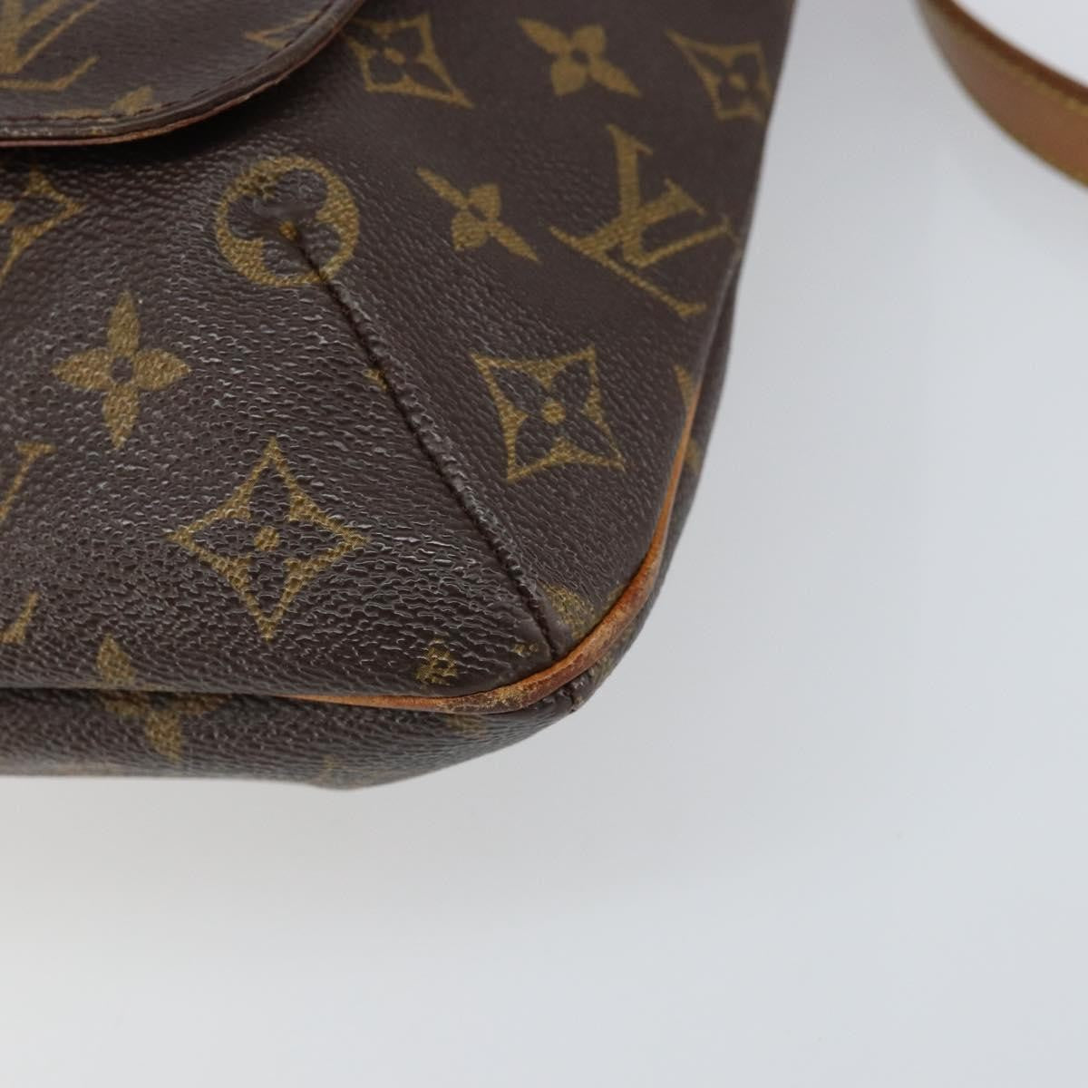 Louis Vuitton Musette Salsa Handbag Monogram Canvas, BROWN, CANVAS, Shoulder bag