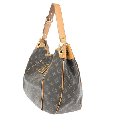 Louis Vuitton Galliera Handbag Monogram Canvas, BROWN, CANVAS, Shoulder bag