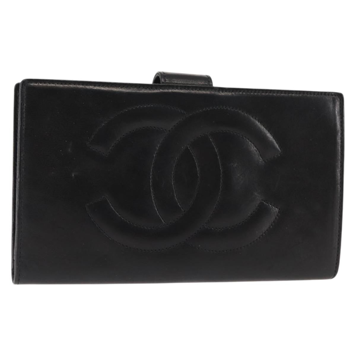 Chanel Timeless CC Wallet Caviar, BLACK, LEATHER, Wallets
