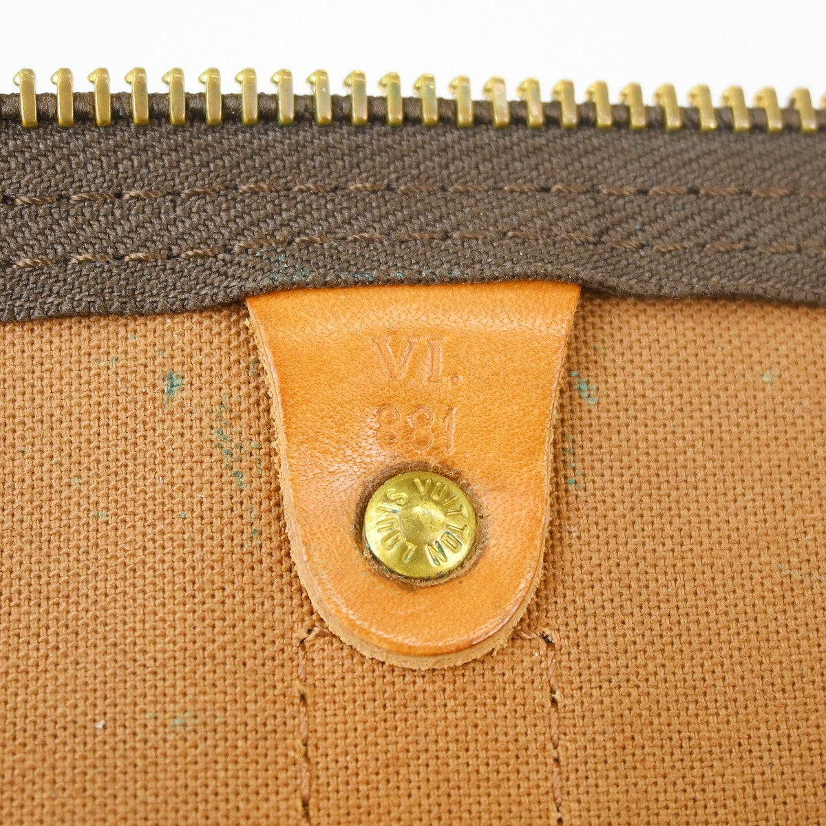 Louis Vuitton Keepall Bag Monogram Canvas, Brown, Canvas, Travel Bag