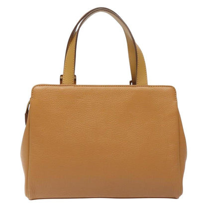 Burberry Vintage Handbag Leather, BROWN, LEATHER, Handbag