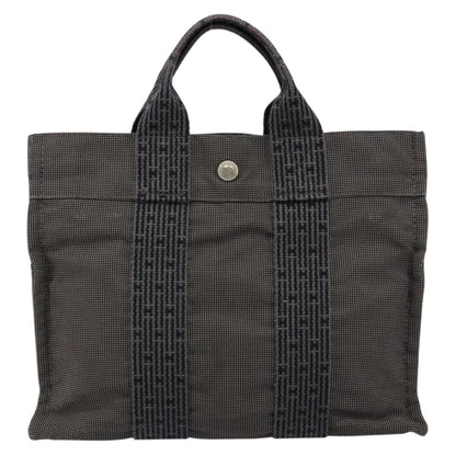 Hermes Fourre-tout Herline Fourre-tout Herline, GRAY, CANVAS, Tote bag