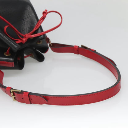 Louis Vuitton Bicolor Noe Handbag Epi Leather, Black, Leather, Shoulder Bag