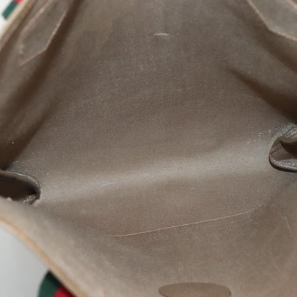 Gucci Vintage Web Strap Tote GG Coated Canvas, BEIGE, CANVAS, Tote bag