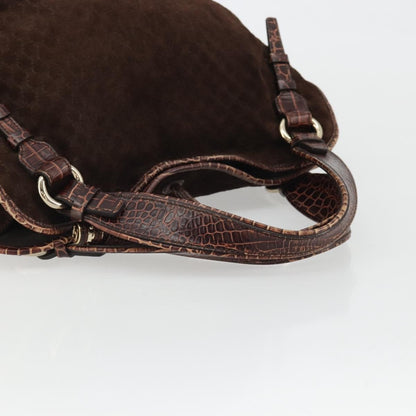 Celine Bittersweet Canvas, Brown, Canvas, Handbag