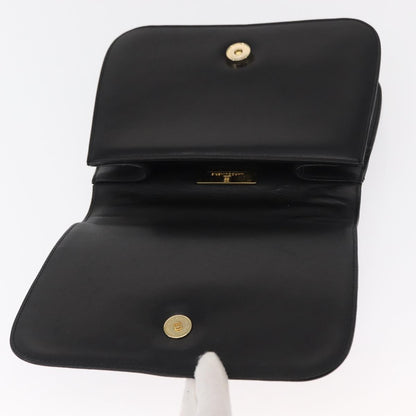 Givenchy Vintage Handbag Leather, BLACK, LEATHER, Handbag