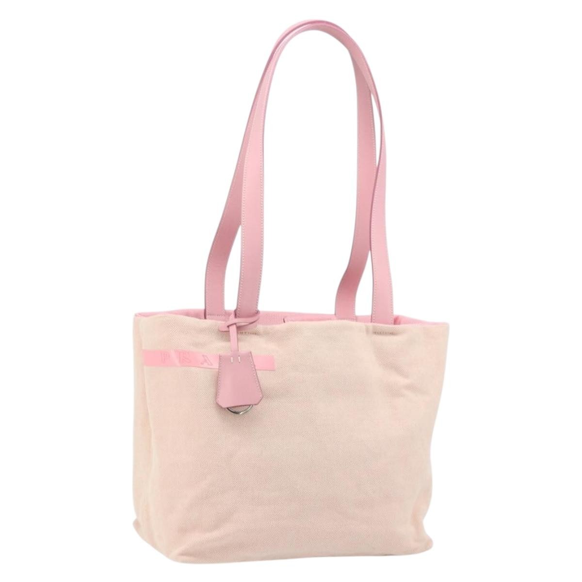 Prada Sport Tote bag Canvas, PINK, CANVAS, Tote bag