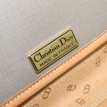 Christian Dior Flap Pouch Canvas, BROWN, CANVAS, Clutche & pouche