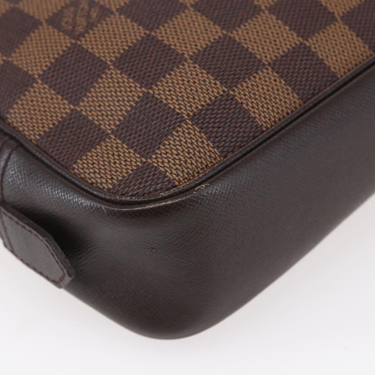 Louis Vuitton Trousse Toilette Damier Canvas, BROWN, CANVAS, Clutche & pouche