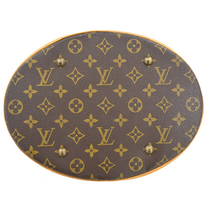 Louis Vuitton Bucket Bag Monogram Canvas, Brown, Canvas, Shoulder Bag