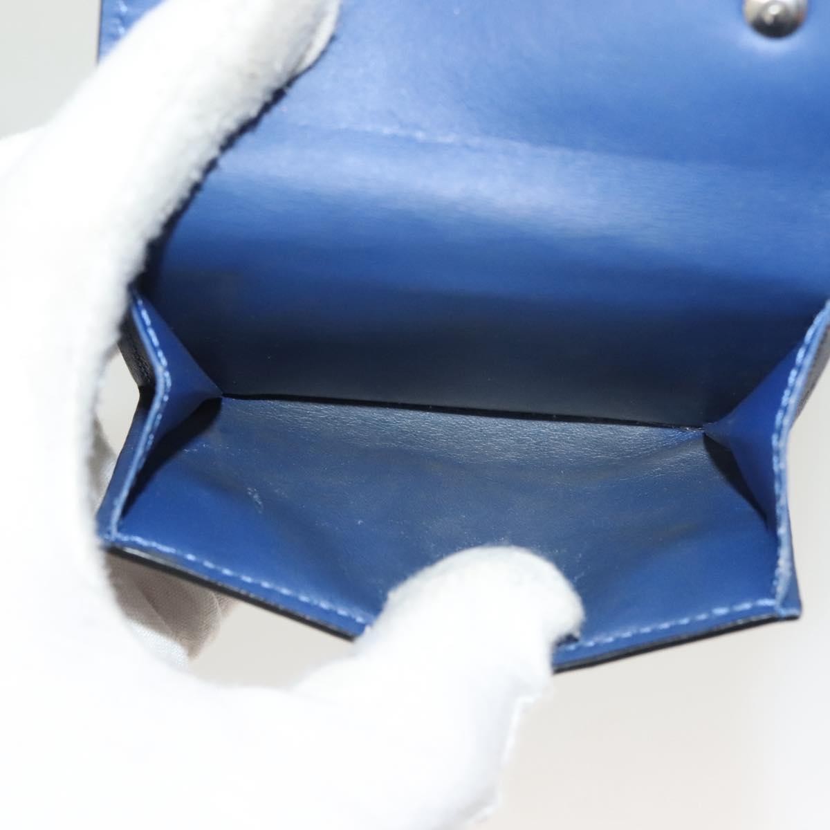 Louis Vuitton Discovery Wallet Monogram Taigarama, BLUE, LEATHER, Wallets