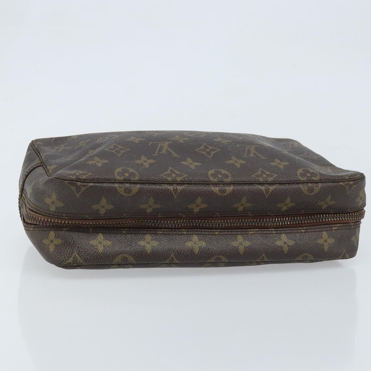 Louis Vuitton Trousse Toilette Monogram Canvas, BROWN, CANVAS, Clutche & pouche