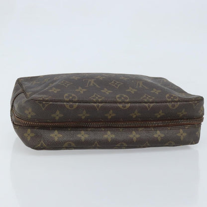 Louis Vuitton Trousse Toilette Monogram Canvas, BROWN, CANVAS, Clutche & pouche