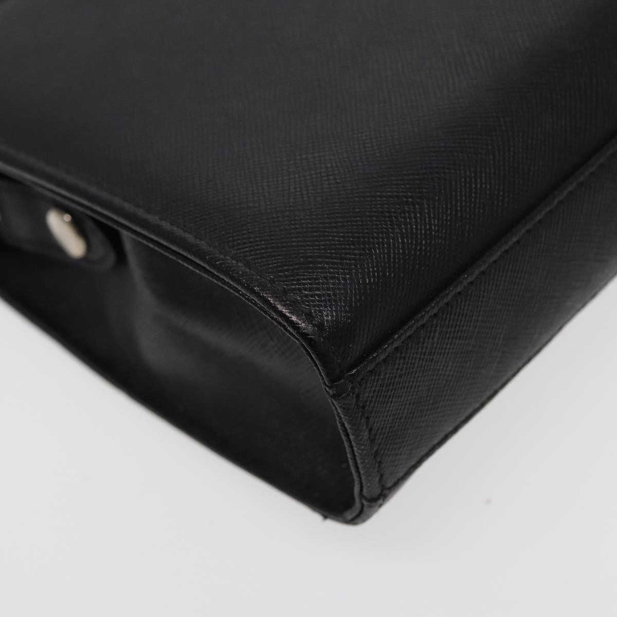 Burberry Zip Pouch Leather, BLACK, LEATHER, Clutche & pouche