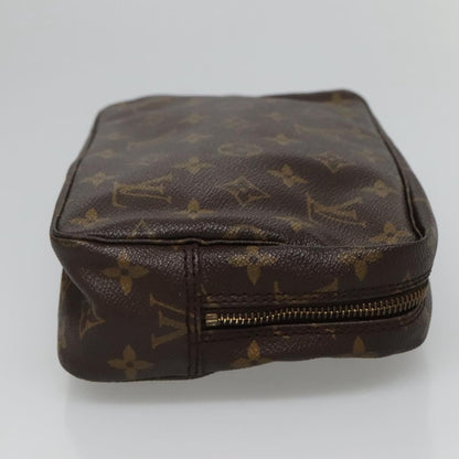 Louis Vuitton Trousse Toiletry Pouch Monogram Canvas, BROWN, CANVAS, Toiletry Case