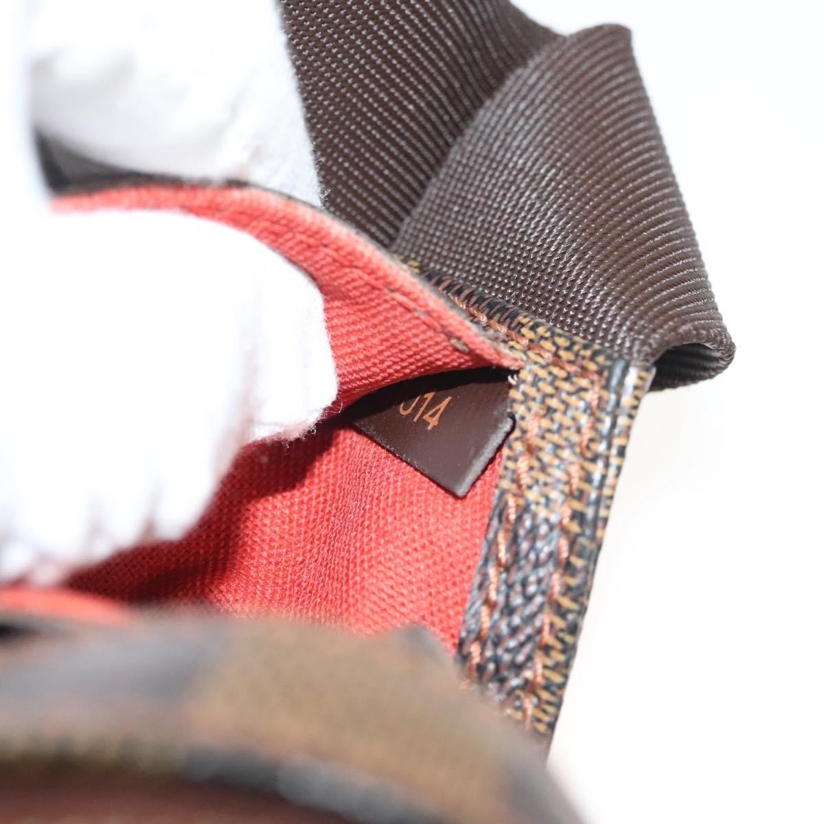 Louis Vuitton Geronimos Waist Bag Damier, BROWN, CANVAS, Shoulder bag