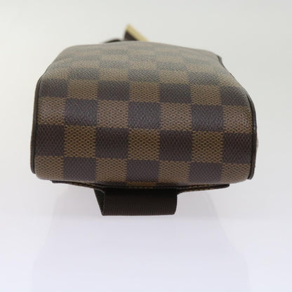 Louis Vuitton Geronimos Waist Bag Damier, BROWN, CANVAS, Travel bag