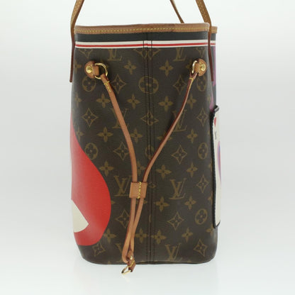 Louis Vuitton Neverfull NM Tote Limited Edition Game On Monogram Canvas, BROWN, CANVAS, Tote bag