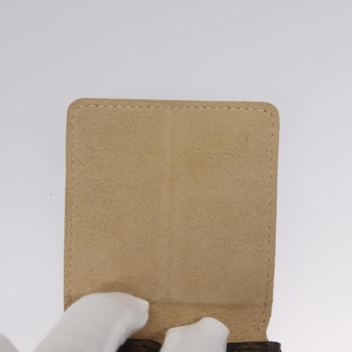 Louis Vuitton CASE JEWELRY BOX Canvas, BROWN, CANVAS, Wallets