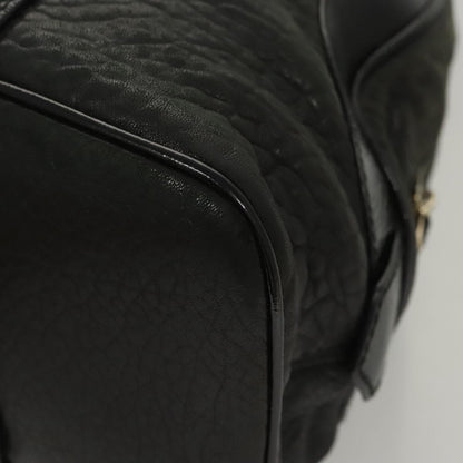 Bally Vintage Shoulder Bag Leather, BLACK, LEATHER, Shoulder bag