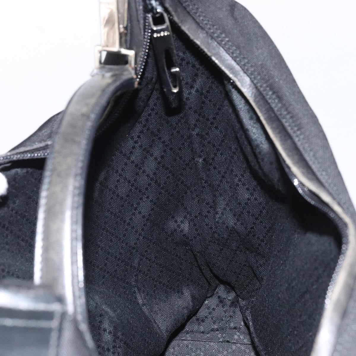 Gucci Vintage Shoulder Bag Nylon, BLACK, NYLON, Shoulder bag