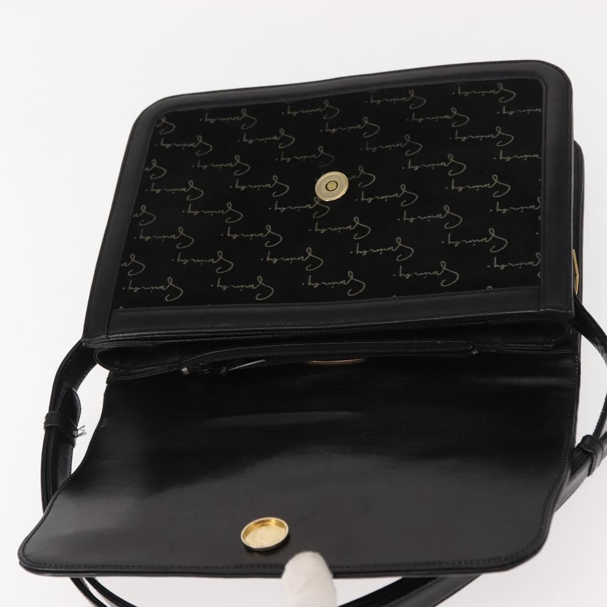 Givenchy Vintage 4G shoulder bag Suede, BLACK, SUEDE, Shoulder bag