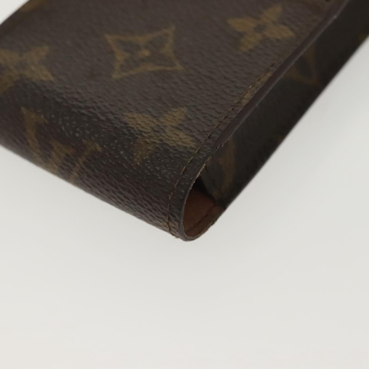 Louis Vuitton Etui Cigarette Case Monogram canvas, BROWN, CANVAS, Toiletry Case