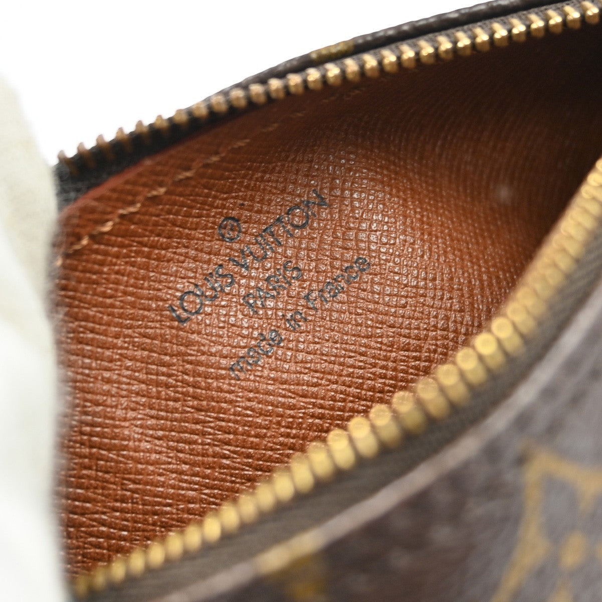 Louis Vuitton Papillon Pochette Monogram Canvas, BROWN, CANVAS, Clutche & pouche