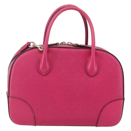 Gucci Bright Top Handle Bag Diamante Leather, PINK, LEATHER, Handbag