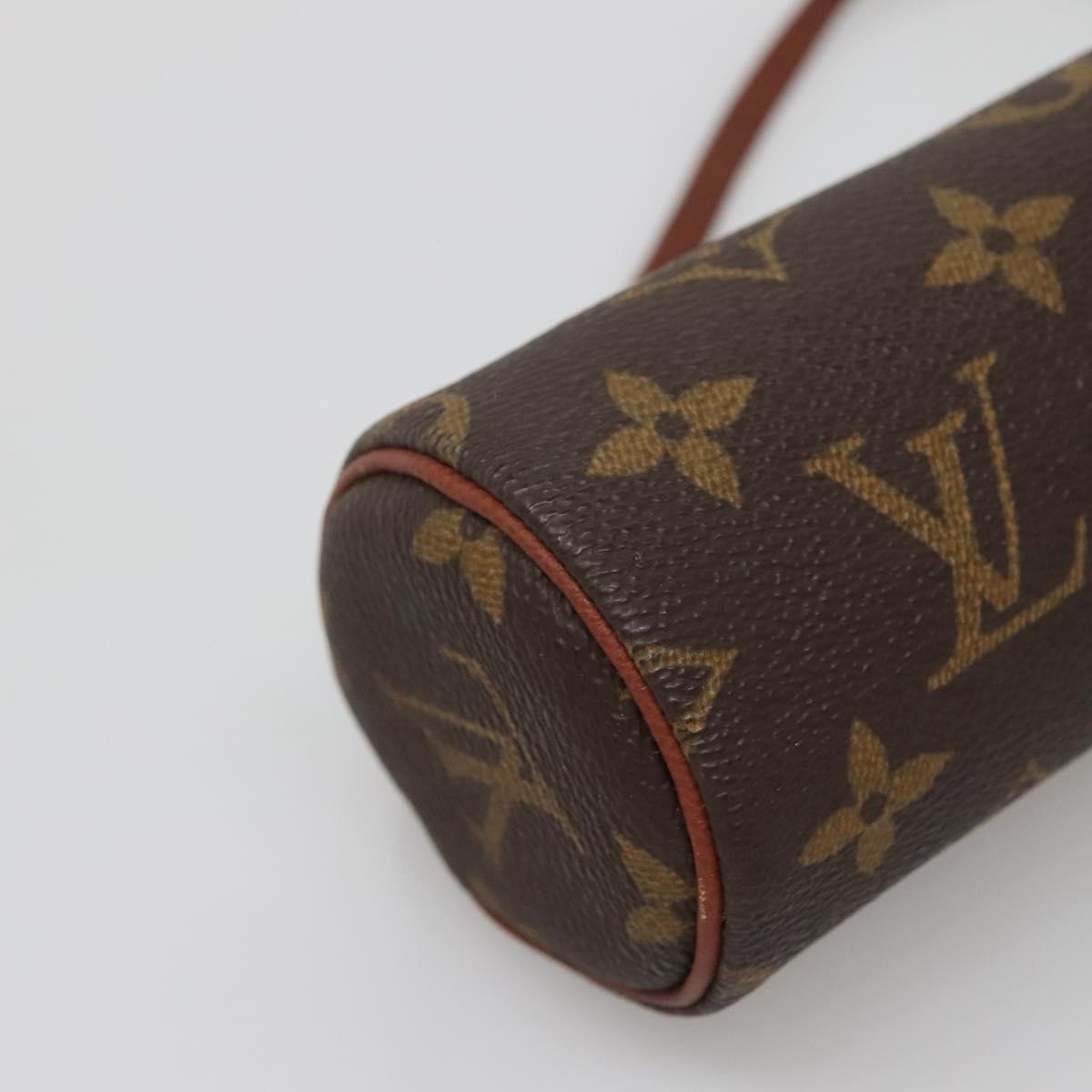 Louis Vuitton Papillon Pochette Monogram Canvas, BROWN, CANVAS, Clutche & pouche