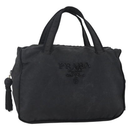 Prada Vintage Handbag Tessuto, BLACK, NYLON, Handbag