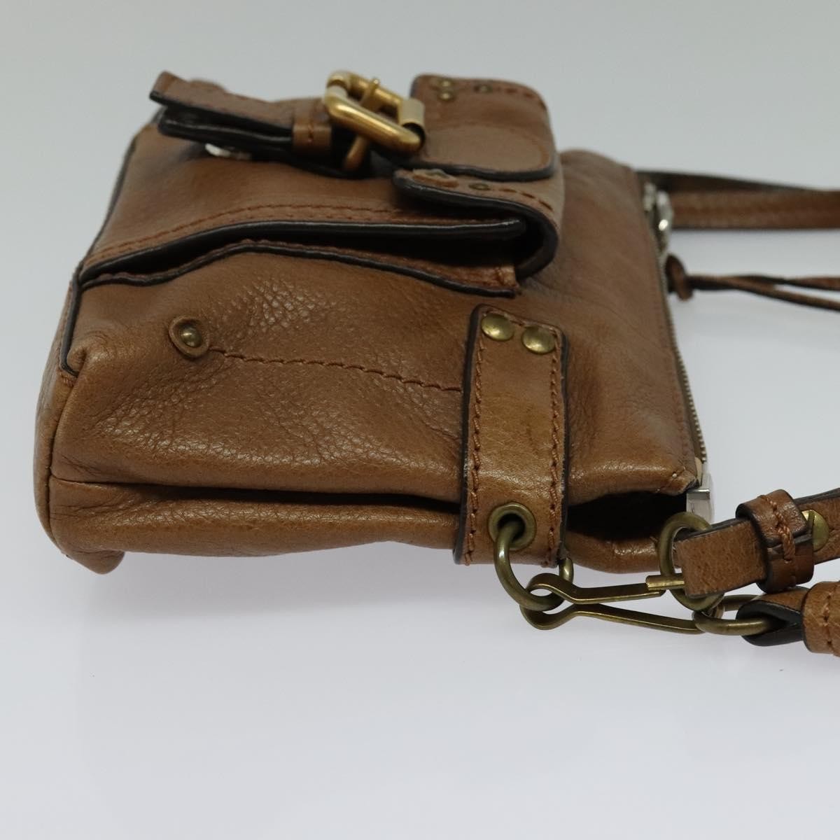 Chloe Vintage Tote bag Leather, BROWN, LEATHER, Shoulder bag