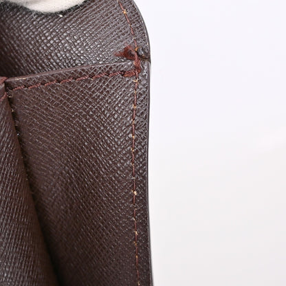 Louis Vuitton Triana Bag Damier, Brown, Canvas, Handbag