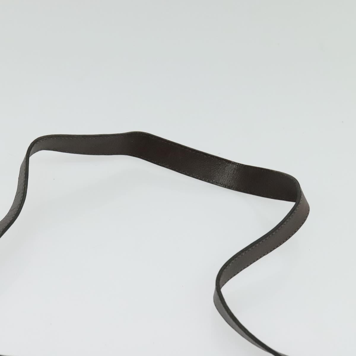 Christian Dior Vintage Trotter Shoulder Bag Canvas, BROWN, CANVAS, Shoulder bag