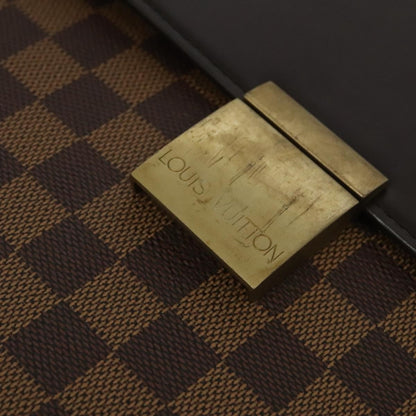 Louis Vuitton Altona Bag Damier, BROWN, CANVAS, Briefcase