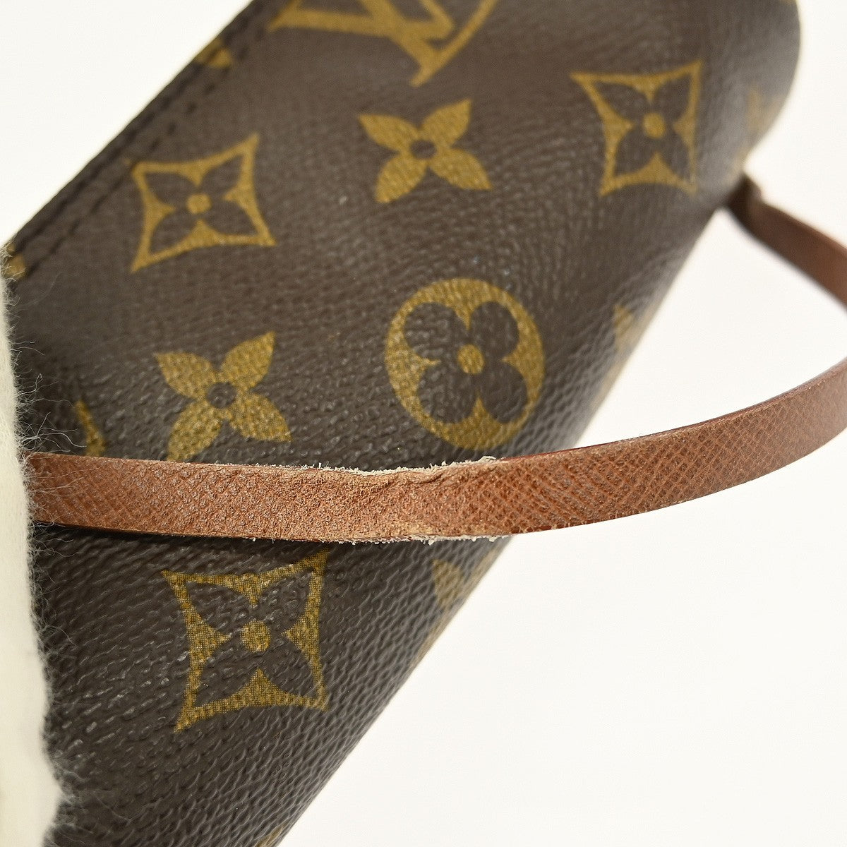 Louis Vuitton Papillon Pochette Monogram Canvas, BROWN, CANVAS, Clutche & pouche