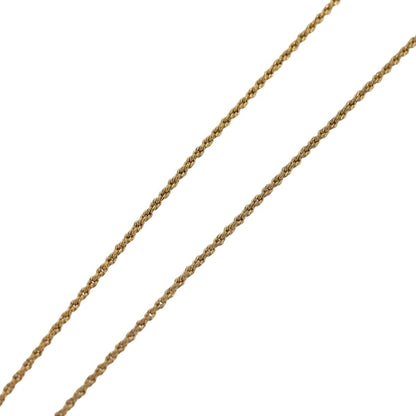 Christian Dior CD Pendant Necklace Gold-plated, GOLD, METAL, Necklace