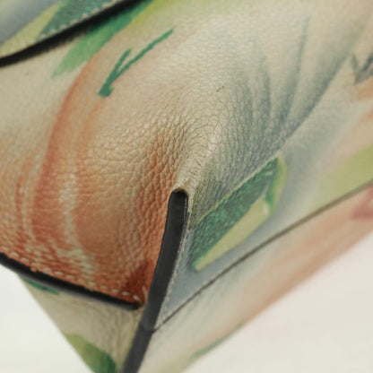 Loewe Avenue Crossbody Leather, GREEN, LEATHER, Shoulder bag