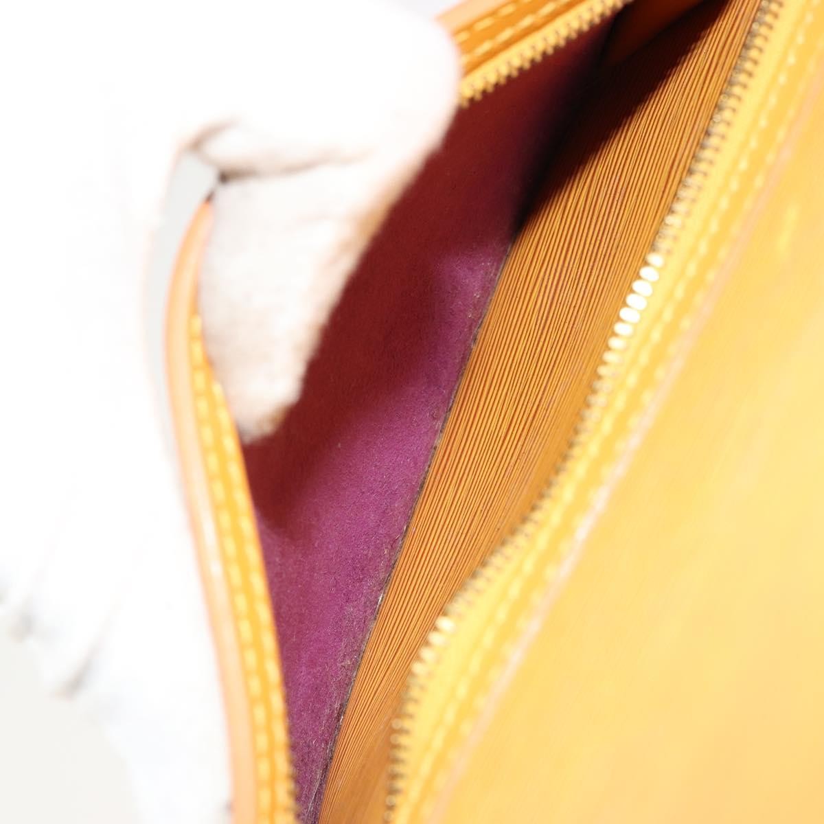 Louis Vuitton Gobelins Backpack Epi Leather, Yellow, Leather, Backpack