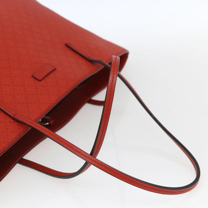 Gucci Bright Tote Diamante Leather, RED, LEATHER, Tote bag