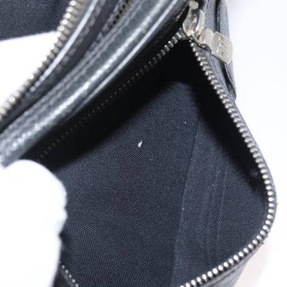 Louis Vuitton Pavel Handbag Taiga Leather, BLACK, LEATHER, Clutche & pouche